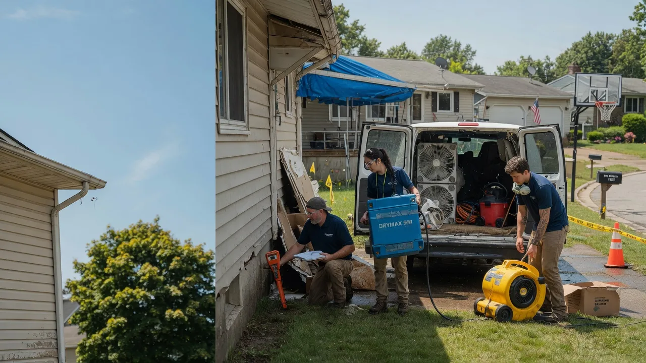 Ceiling Leak Cleanup in Wisconsin Rapids, WI near me