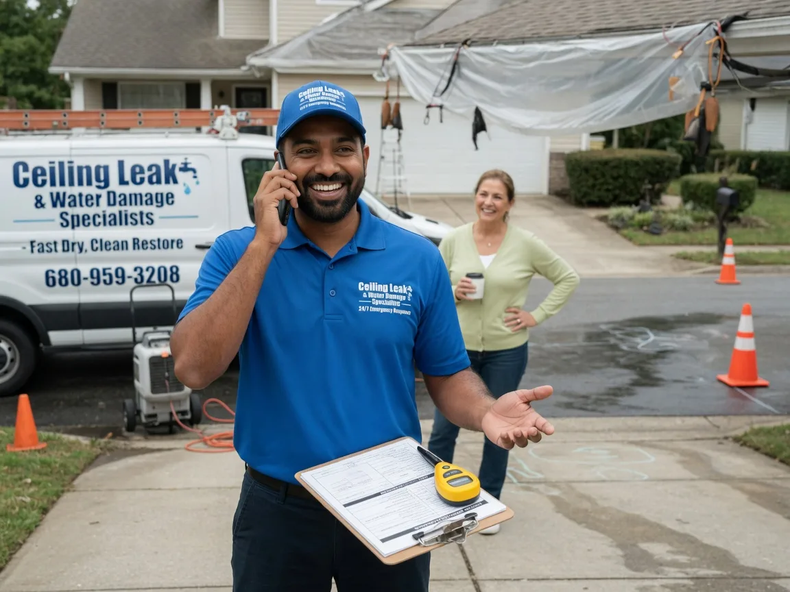 Ceiling Leak Cleanup Wisconsin Rapids, WI FAQs